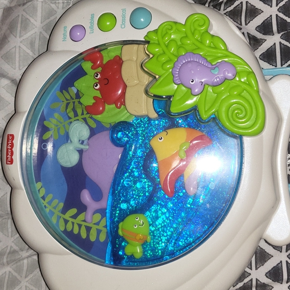 Fisher Price light up crib ocean